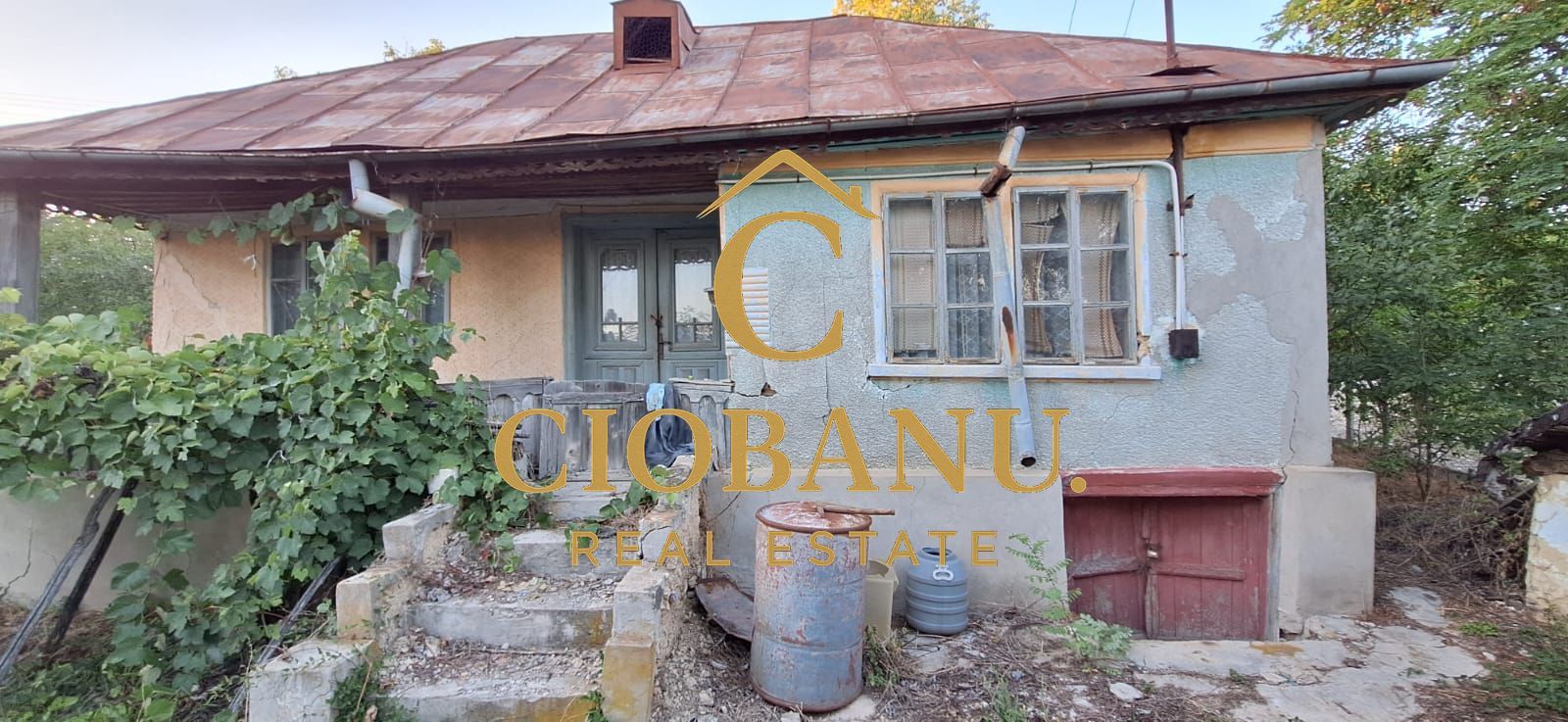 Teren cu casa batraneasca de vanzare in comuna Jugureni judet Prahova - Poză 2