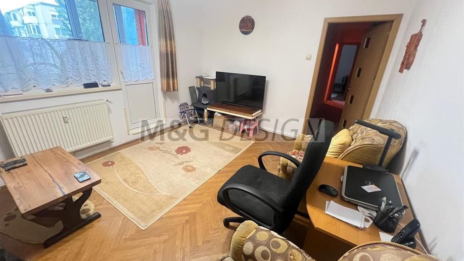 Etaj 2-3 camere zona Dacia cu centrala - Poză 1