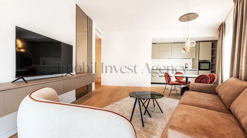 Apartament 3 camere mobilat in One Verdi Park cu loc de parcare inclus - Poză 4