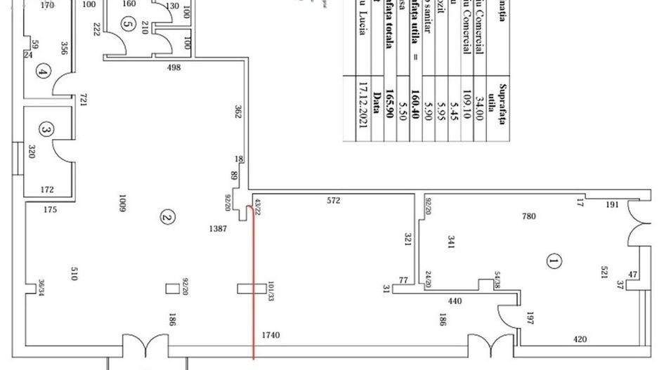 sp.com-160,4mp+terasa-5,5mp+3parcari/8min pe jos metrou D. Leonida - Poză 2