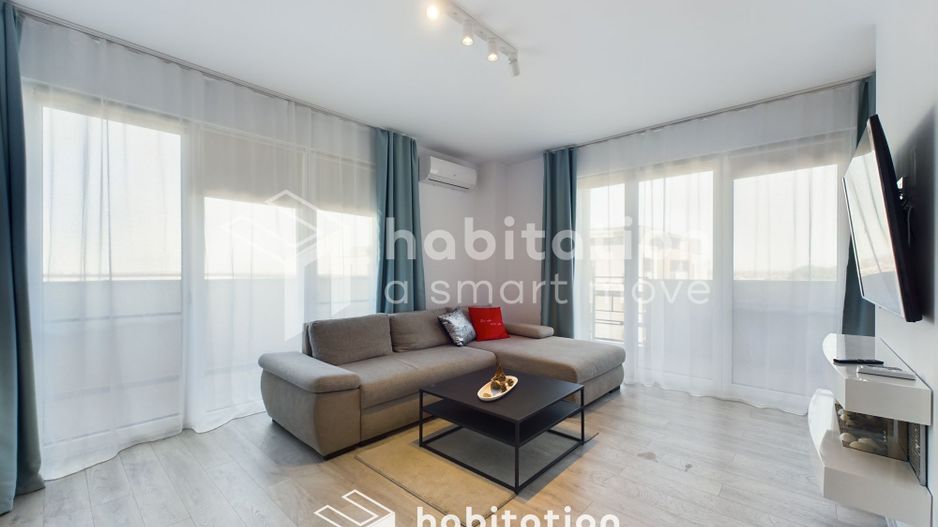 Penthouse 3 camere, elegant amenajat, vedere panoramica, complex Iris Armoniei - Poză 1