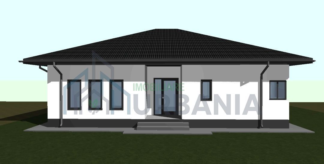 Casă de vânzare în Dancu – 3 dormitoare, 2 băi, living open space - Poză 1