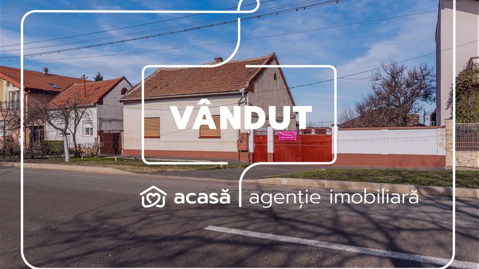 VÂNDUT! Casă cu teren 846 mp Micalaca, Strada Lipovei. - Poză 1