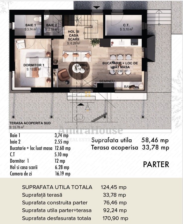 6 Case de vacanta localitatea Marisel jud Cluj la drumul Judetean DJ107P - Poză 24
