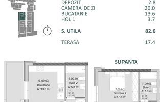 Apartament nou 3 camere cu supanta | Comision 0% | langa The Nest - Poză 2