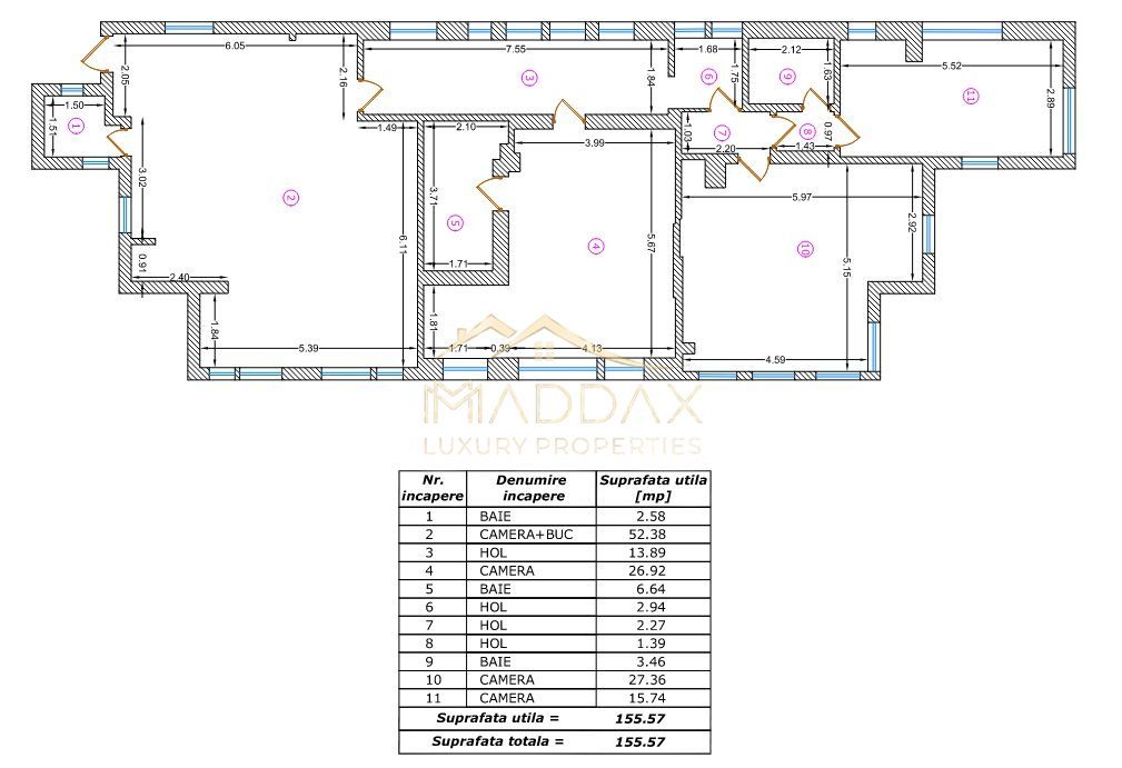 Apartament Mansarda - Iancu Nicolae/Jolie Ville - Schiță 16