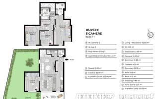 Duplex 5 camere***gradina 93 mp***Lake view//Dna Ghica//Colentina - Poză 24