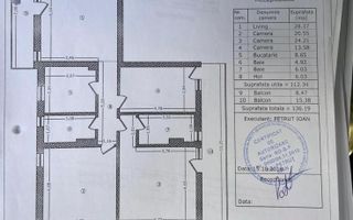 De vânzare apartament 4 camere Băneasa 136 mp  2 locuri de parcare - Poză 16