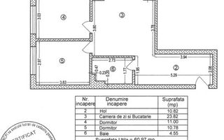 Apartament 3 camere de inchiriat, Cartierul Solar, loc de parcare - Poză 29