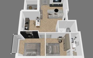Penthouse cu Vedere Panoramica la Liziera Padurii | Terra, Floresti - Poză 2