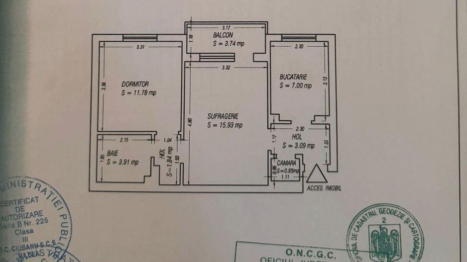 Apartament 2 camere, confort 1 – Tomis 3 | Totul nou | La cheie - Poză 19