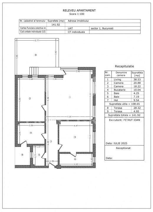 Apartament 3 camere Aviatiei | Loc de parcare - Poză 10