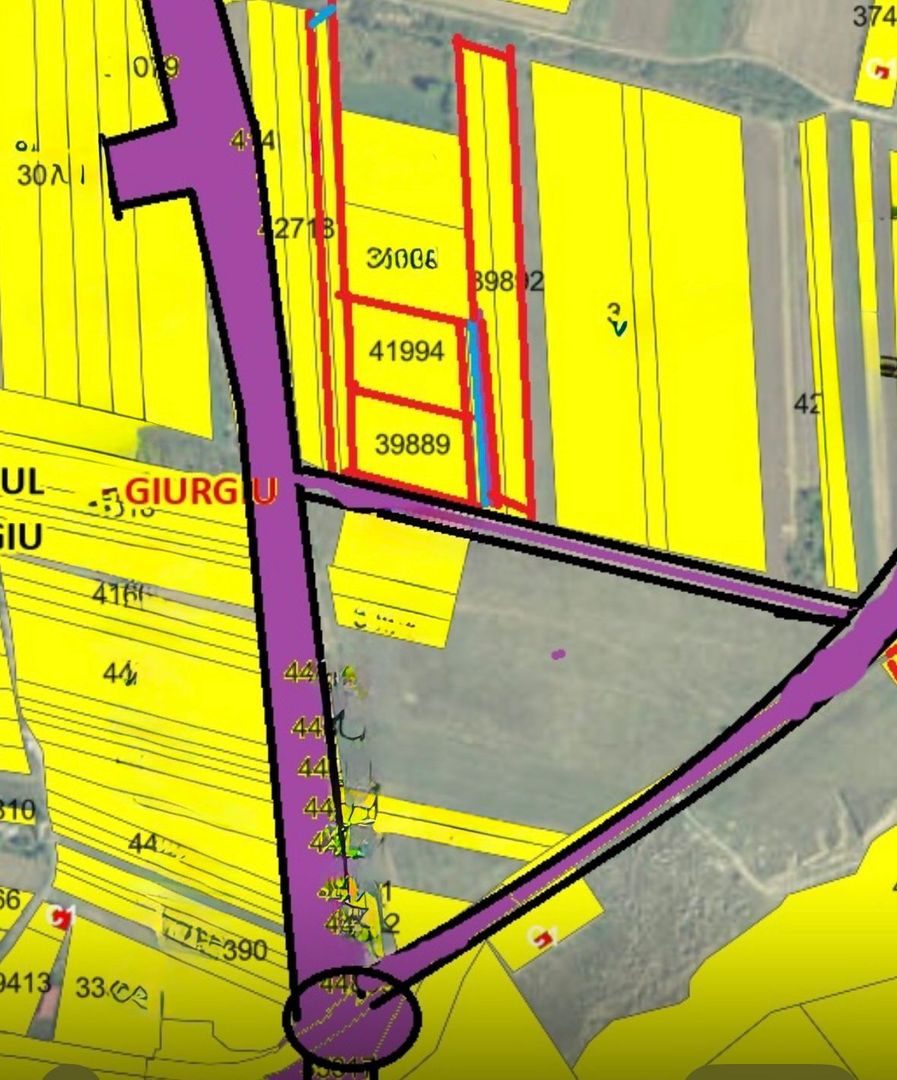 Teren intravilan Zona Vama Giurgiu - Poză 2
