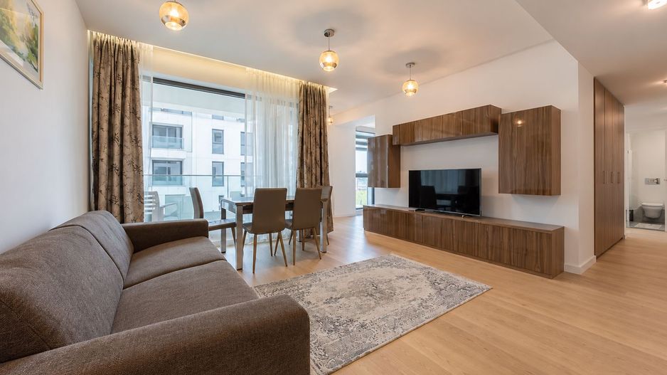 For Rent | Luxury 2-Room Apartment | 53 sqm | Balcony | Herăstrău - Poză 2