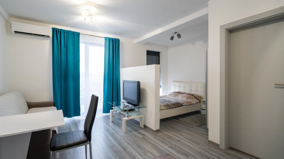 Studio Felix cu piscina mobilat - Poză 1