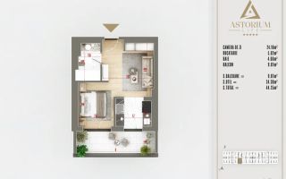 2 CAM TIP STUDIO , BLOC NOU,  PALLADY - Poză 3