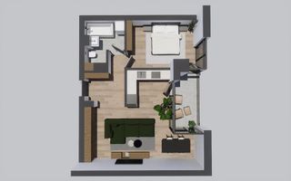 Apartament 2 camere Circumvalatiunii bloc nou etaj 1 - Poză 6
