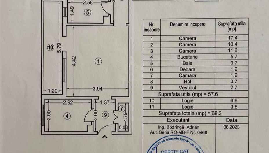 Apartament 3 camere Militari Gorjului, langa metrou, comision 0 ! - Poză 28