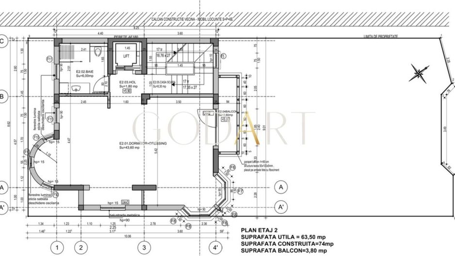Arhitectură nouă în zonă istorică – vilă 2025 | Kiseleff - Schiță 32
