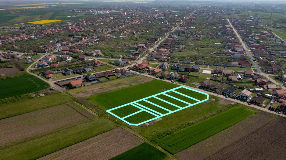 Terenuri intravilane 500- 852mp în Sag - Poză 8