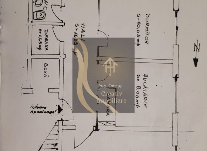 Apartament 3 camere CONFORT 1 SPORIT 74,10m2 - Schiță 3