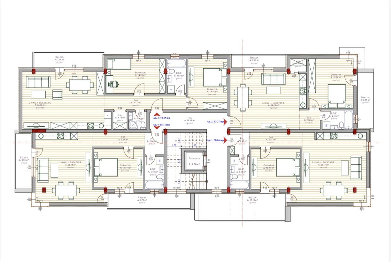 Teren cu autorizație | apart-hotel | 2S+3R+ER | Bună Ziua - Poză 11