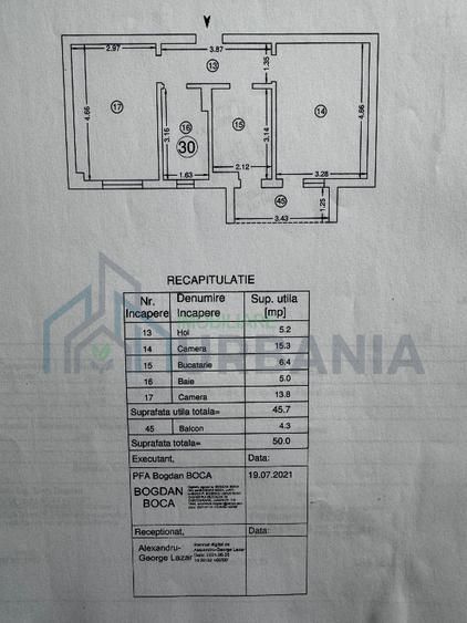 Apartament 2 camere decomandat, Complex Contemporan Homes, Păcurari, Iași - Poză 13