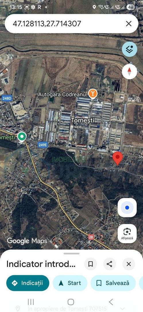 Teren intravilan 414 mp – Lot 1 – Tomesti, Str. Pinilor - Poză 7