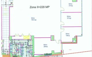 Spatii de birou moderne, cladire clasa A ,  Baneasa sector 1 - Schiță 3
