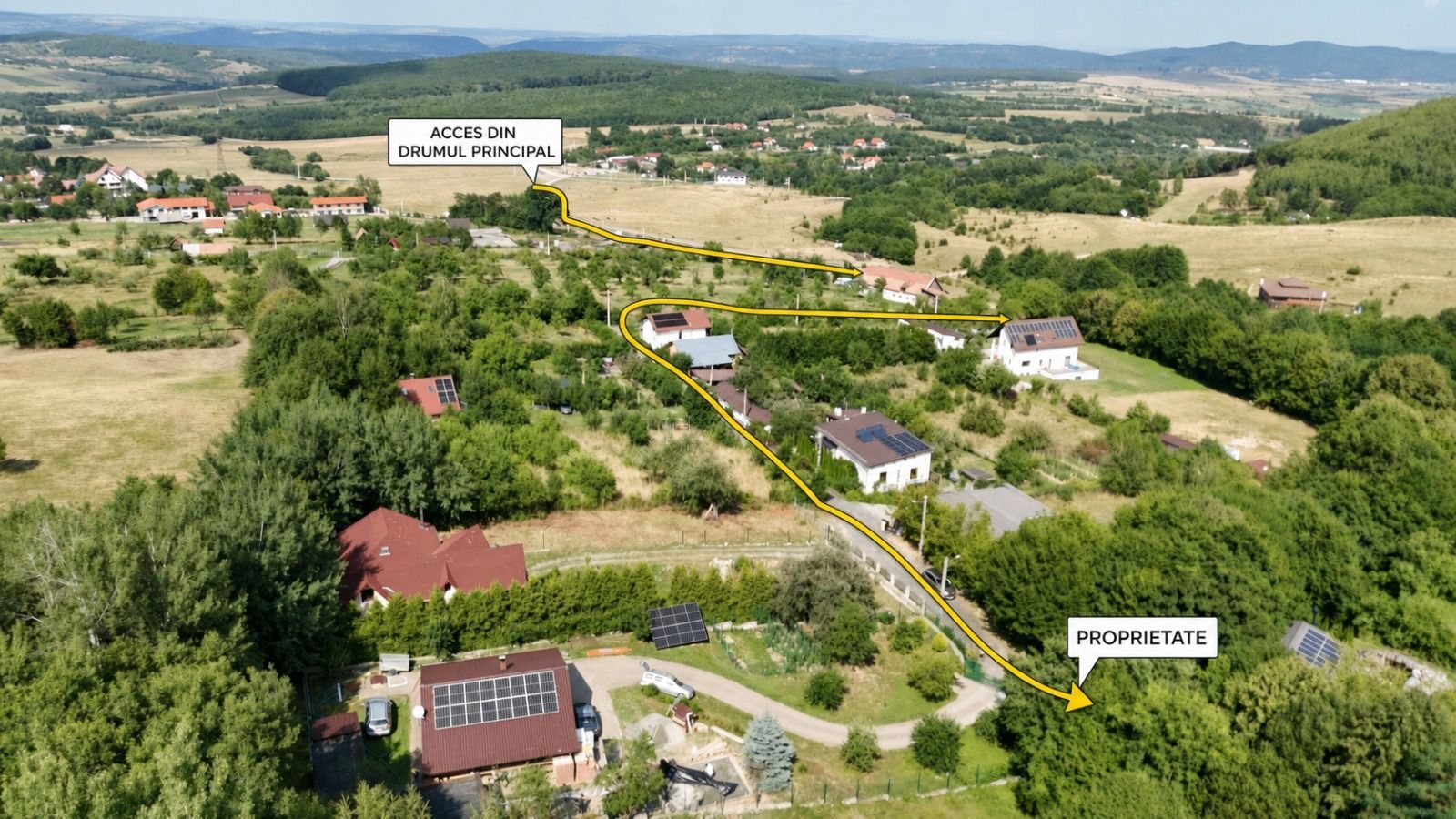 Teren intravilan 3000mp, Regim P+1+M, Sibiu, Tocile - Sadu - Poză 2