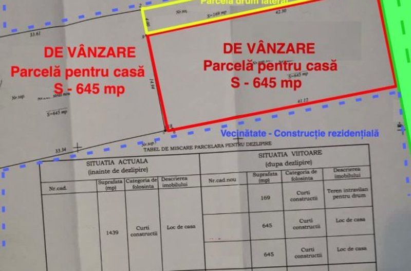 Teren pentru două case - Dudeștii Noi - Poză 5