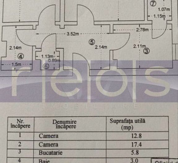 VANZARE APARTAMENT 2 CAMERE CAMIL RESSU PARK LAKE PARCARE INCLUS 51MP - Poză 8
