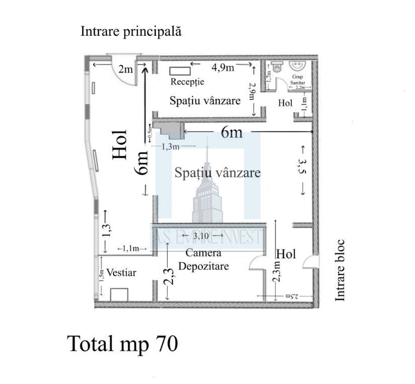 Spatiu comercial - zona Vlahuta - Poză 3