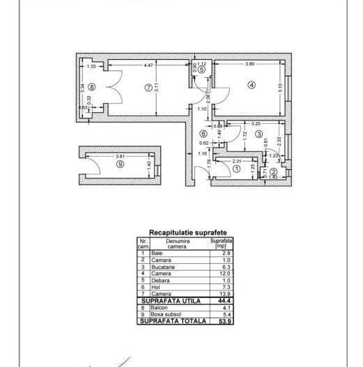 APARTAMENT SUPERB | FLOREASCA COMPOZITORI - Poză 7