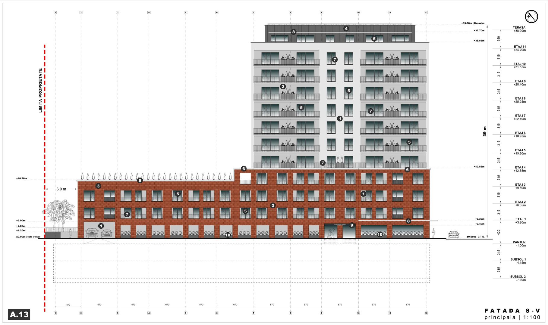 Teren cu Autorizatie de Construire | Calea Plevnei | 68 apartamente - Poză 14