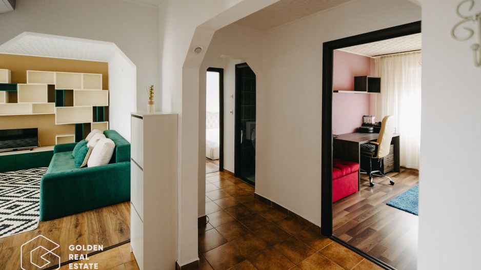 Apartament cu 4 camere, complet utilat și mobilat, zona Vlaicu - Poză 4