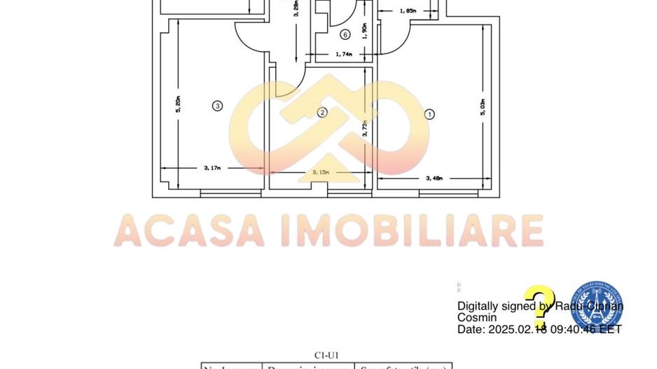 NOU INTABULAT Apartament 3 camere dec.  2 bai 80 mp parcare - Poză 12
