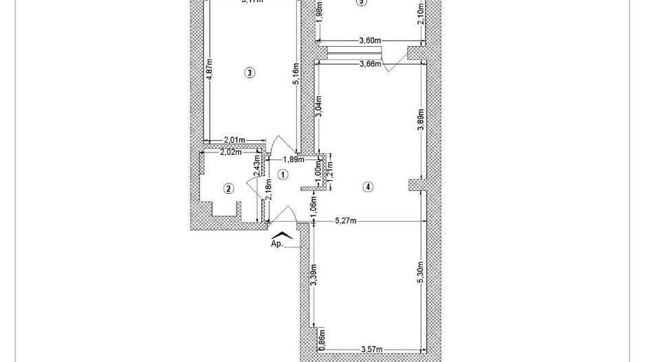 2 camere | Premium | Prima Inchiriere | Select | Posibilitate Parcare - Schiță 20