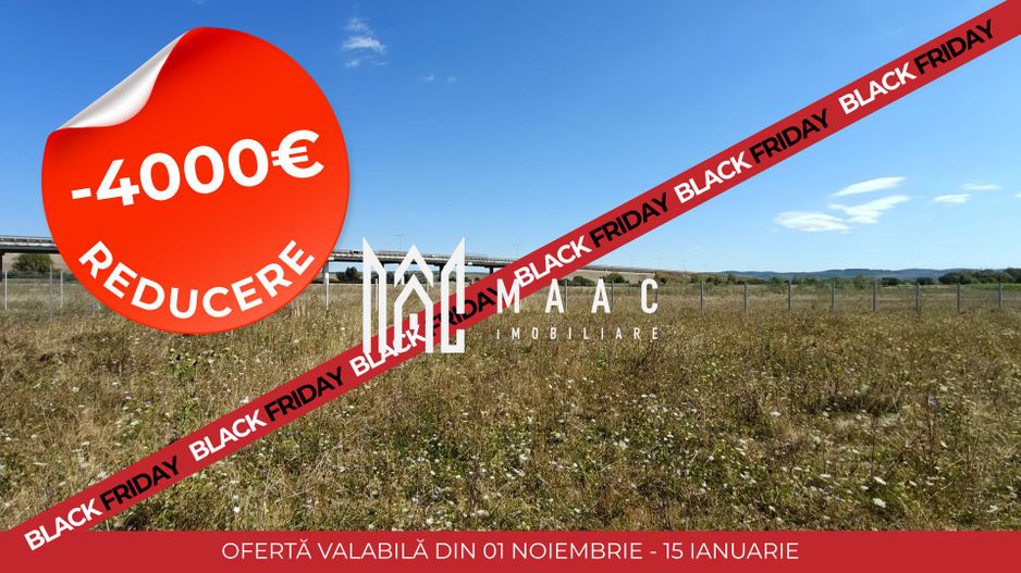 Black Friday Teren Extravilan I 4200 mp I Împrejmuit I Sibiu - Poză 1