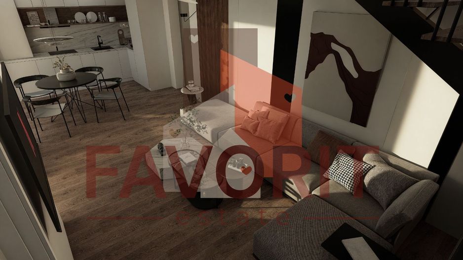 Apartament cu 4 camere pe 2 nivele. 108 mp utili. 2 locuri de parcare - Poză 11