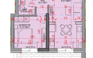 Apartament 2 camere Promo Loc Parcare Theodor Pallady - Schiță 2