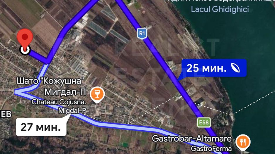Vânzare, teren pentru construcție,  12 ari,  Cojușna, Strășeni. - Poză 2