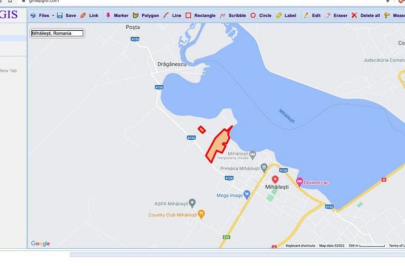 Teren extravilan Mihailesti 15 ha - Poză 5