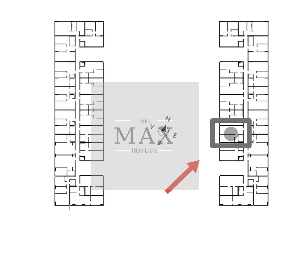Apartament 2 camere de vânzare | 49.50 mp | Zona Autogară | Etaj 6 - Poză 2