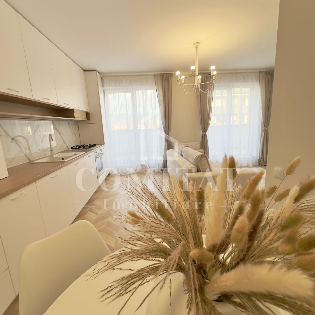 Apartament ultrafinisat cu 2 camere | 43 mp | Floresti - Poză 2