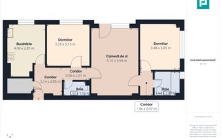 Apartament cu 3 camere, în orașul Sebiș, Arad - Poză 6