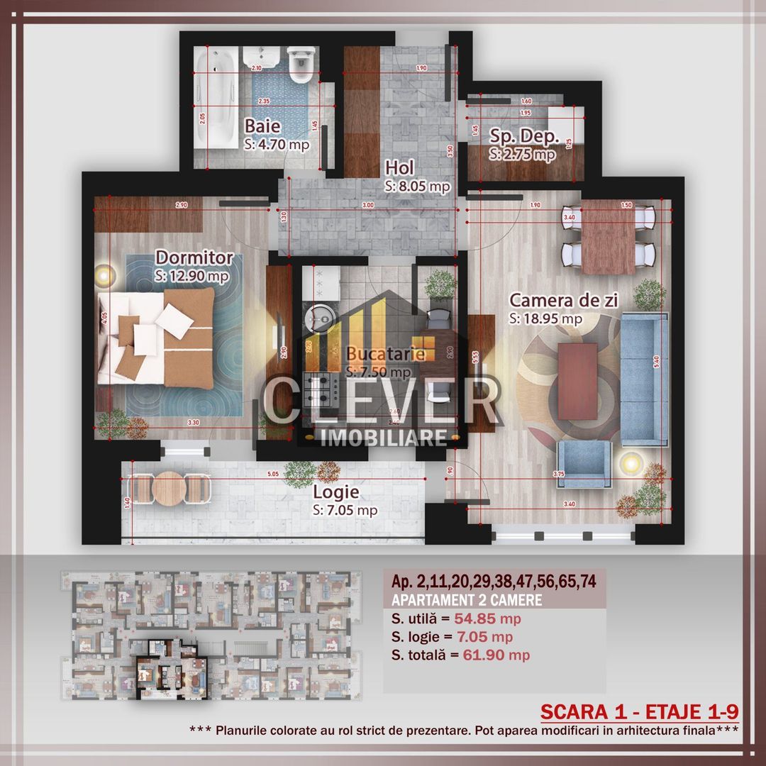 Direct Dezvoltator Apartament 2 camere Theodor Pallady - Poză 2