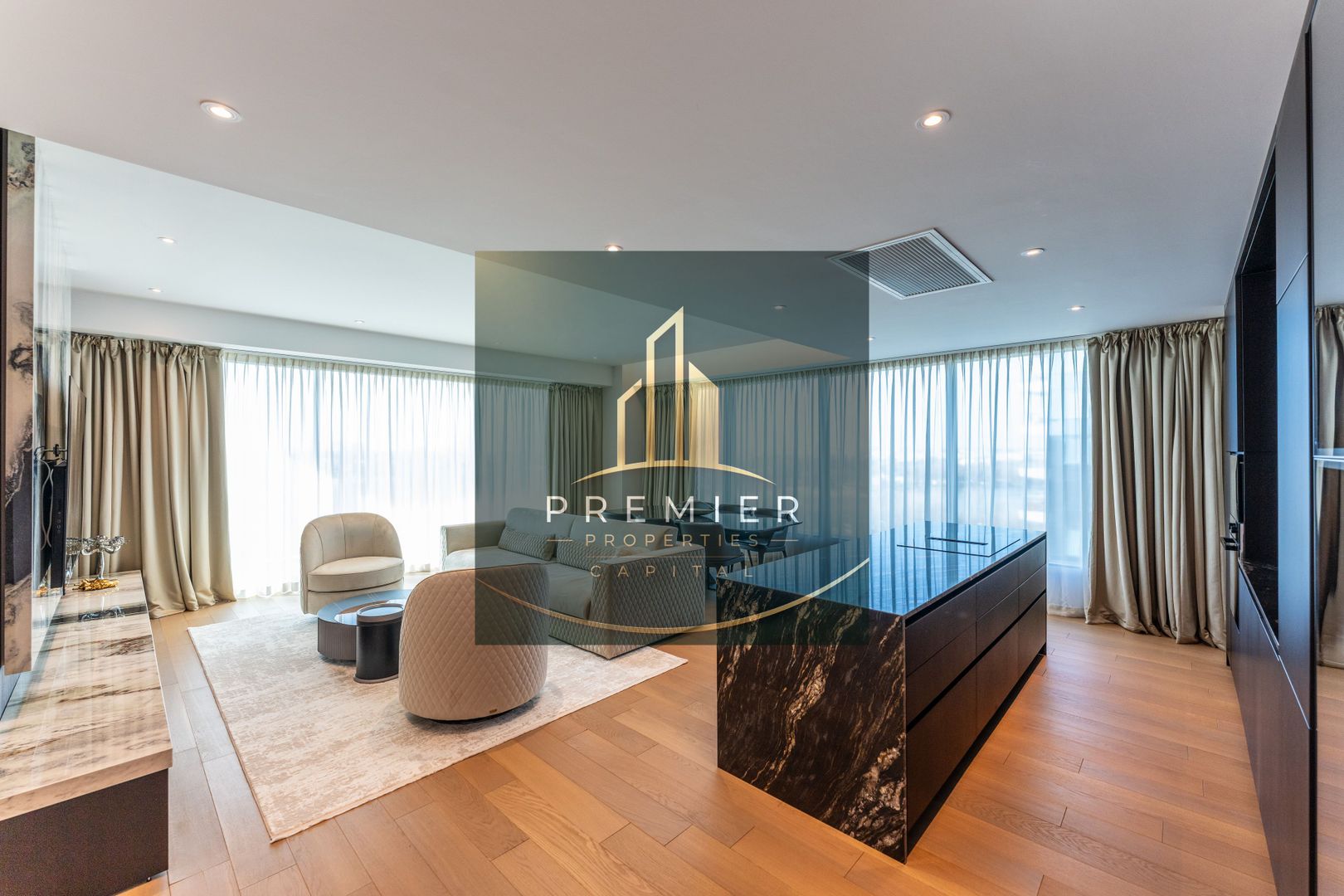 One Mircea Eliade | Apartament 4 Camere Lux | 3 Băi | 2 Parcări Subterane - Poză 23