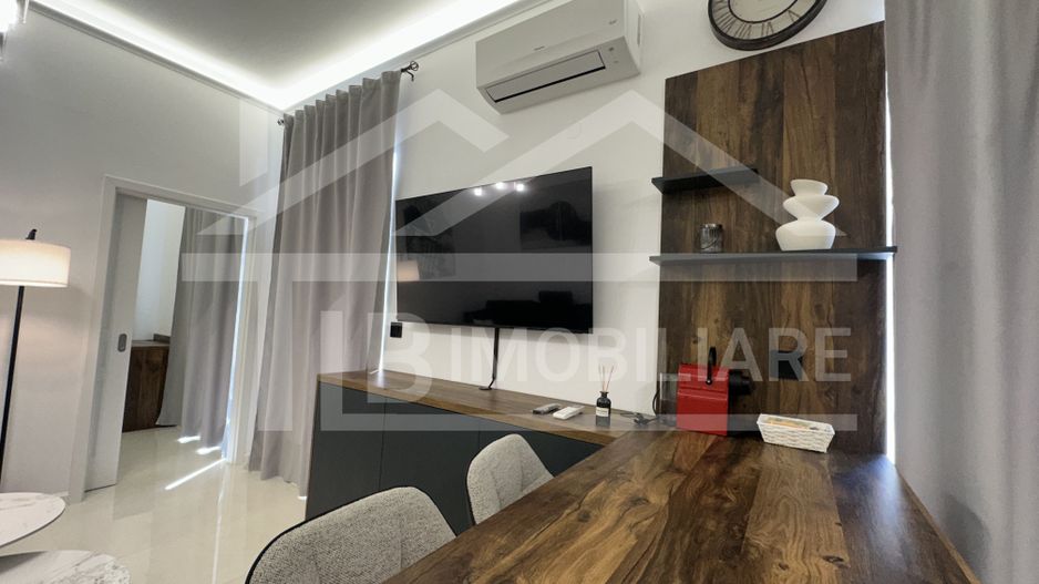 Apartament cu 2 camere, 52mp, terasa 20mp, parcare, lux, Zona Vivat Residence - Poză 5