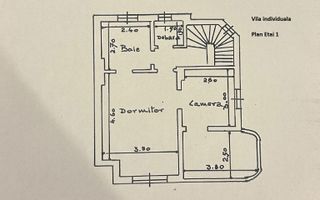 VATRA LUMINOASA -Agricultori | Cladire 1900mp din 2001 | Teren 1030mp - Schiță 10